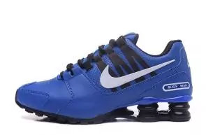 nike air show elite first pu running chaussures blue